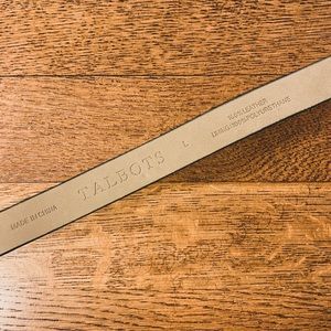 Talbots Accessories - Teal 100% Leather Leopard Belt Talbots Accessories - Teal 100% Leather Leopard Belt